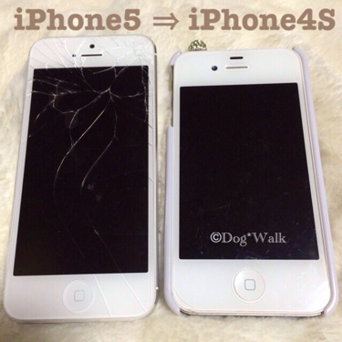 iPhone5とiPhone4S