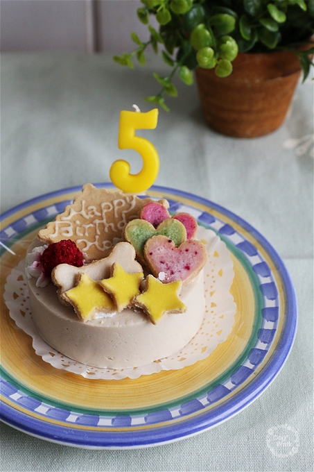 ホッピーの誕生日ケーキ