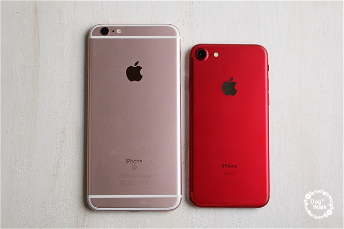 iPhone 6s PlusとiPhone 7